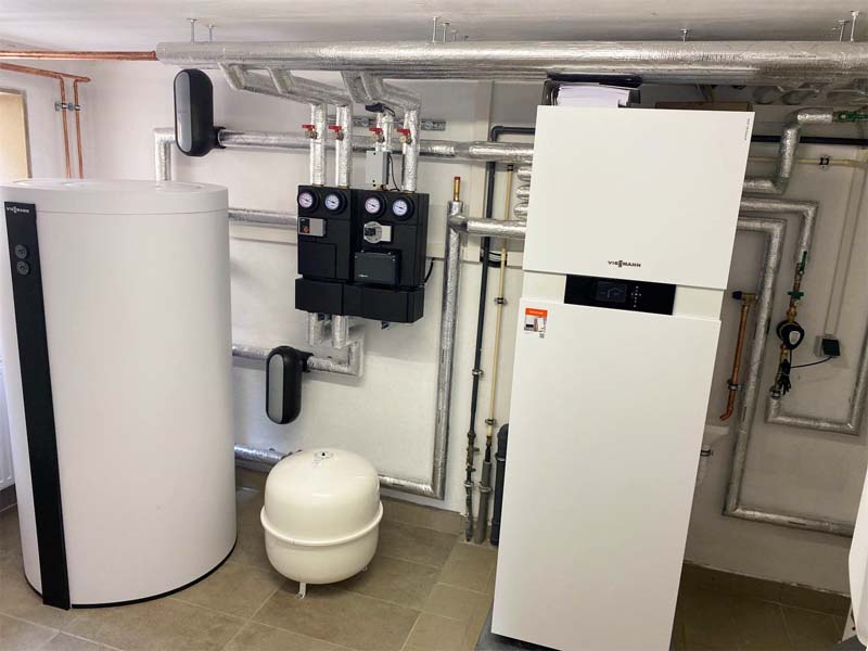 Viessmann Split-Wärmepumpe